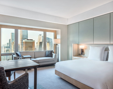 豪華市(shì)景客房(fáng)（大(dà)床）